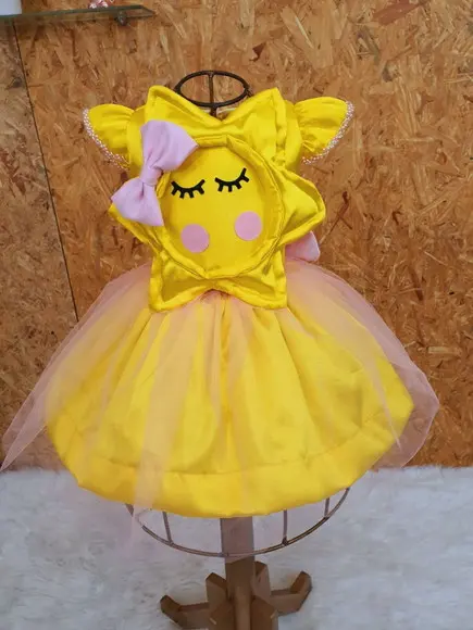 Vestido meu raio de sol sunshine