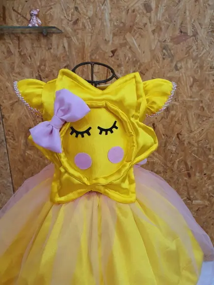 Vestido meu raio de sol sunshine