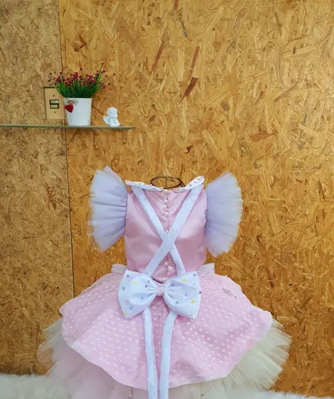 Vestido Minnie Confeiteira