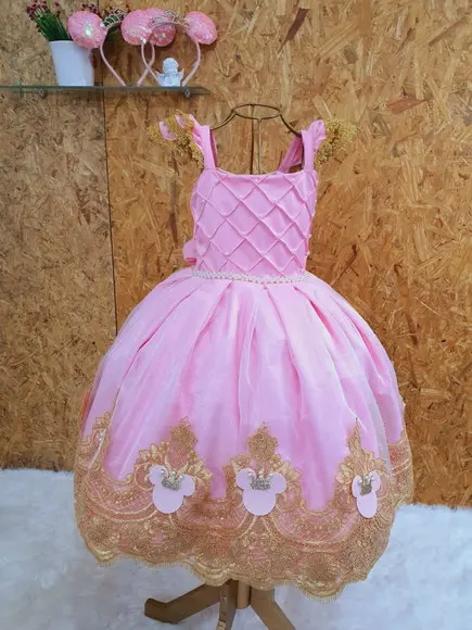 Vestido Minnie Realeza