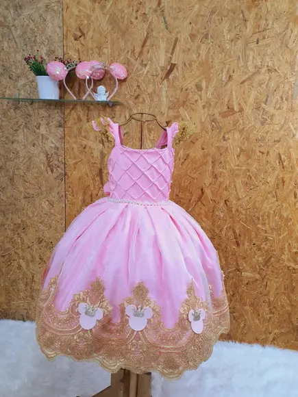 Vestido Minnie Realeza