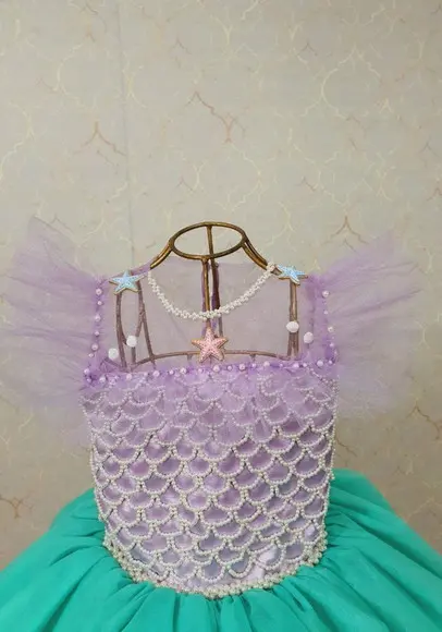 Vestido Pequena Sereia
