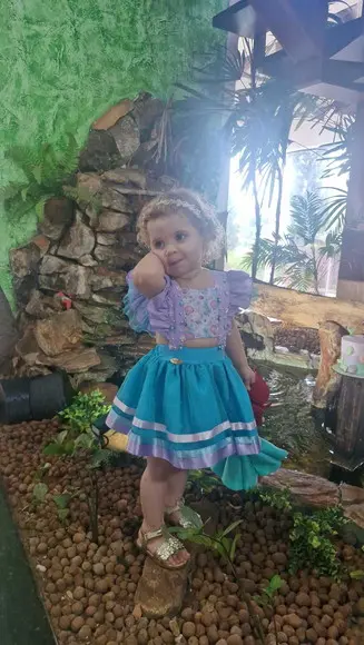Vestido Romper Sereia