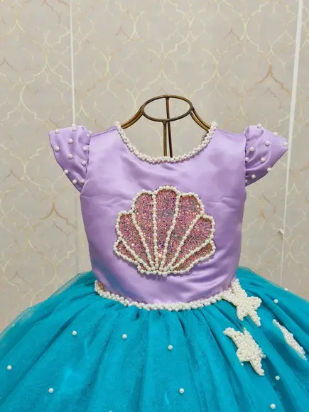 Vestido sereia Ariel