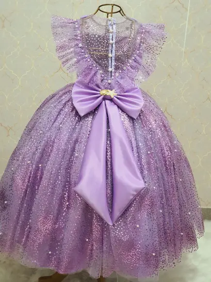 Vestido Sereia Luxo Brilhoso