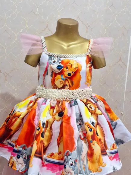 Vestido Tema a Dama e o Vagabundo