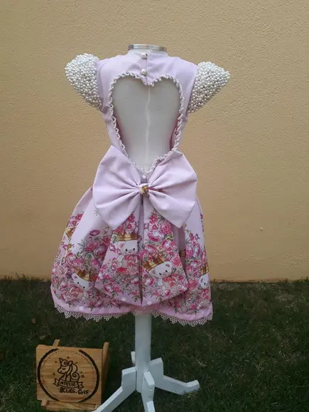 Vestido ursinha princesa
