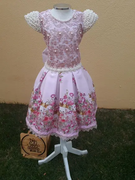 Vestido ursinha princesa