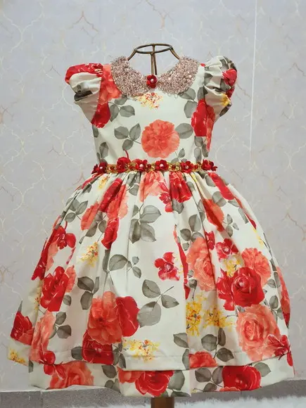 Vestido Vermelhor Floral