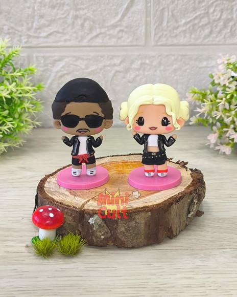 Fofitos Kawaii Bruno Mars e Rosé - Apt