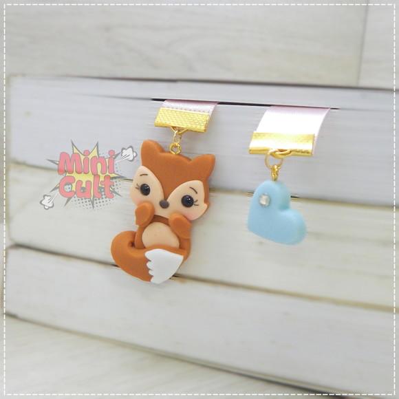 Marcador de Páginas Raposinha Cute