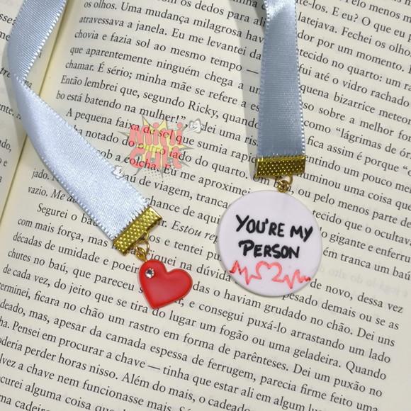 Marcador de Páginas You're My Person - Grey's Anatomy