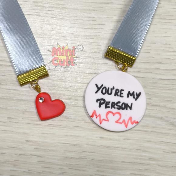 Marcador de Páginas You're My Person - Grey's Anatomy