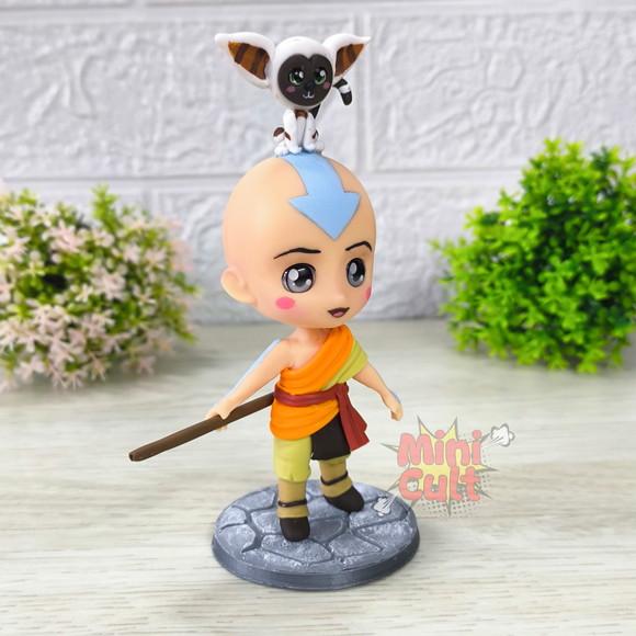 Mini Cult Aang e Momo - Avatar / a Lenda de Aang