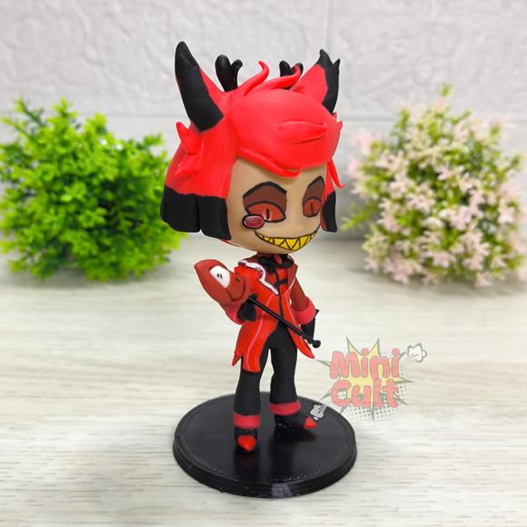 Mini Cult Alastor, o Demônio do Rádio - Hazbin Hotel
