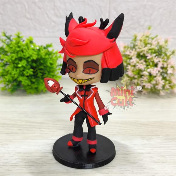 Mini Cult Alastor, o Demônio do Rádio - Hazbin Hotel