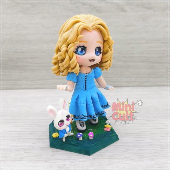 Mini Cult Alice e Coelho - Alice no País das Maravilhas (Tim Bur