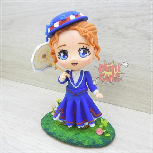 Mini Cult Anne com Vestido Azul - Anne With An e