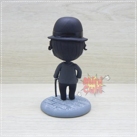 Mini Cult Carlitos / Charlie Chaplin (tons de Cinza)