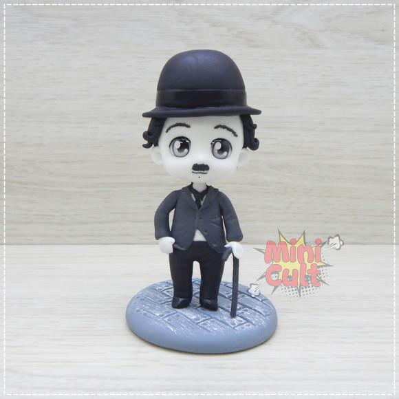 Mini Cult Carlitos / Charlie Chaplin (tons de Cinza)