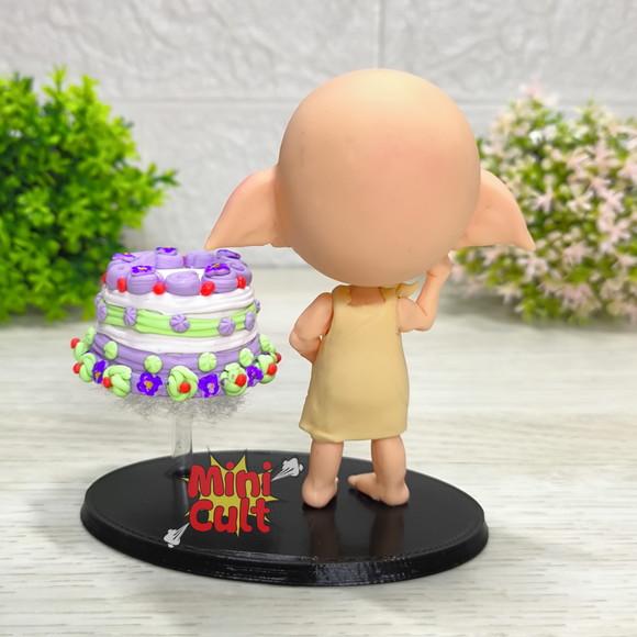 Mini Cult Dobby Levitando o Bolo - Harry Potter