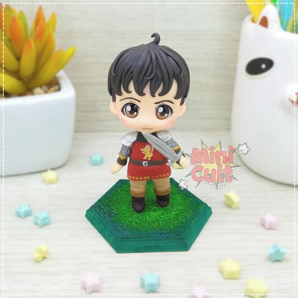 Mini Cult Edmundo Pevensie com Armadura