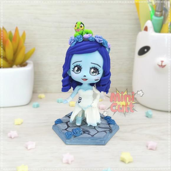 Mini Cult Emily e Maggot / A Noiva Cadáver (Tim Burton)
