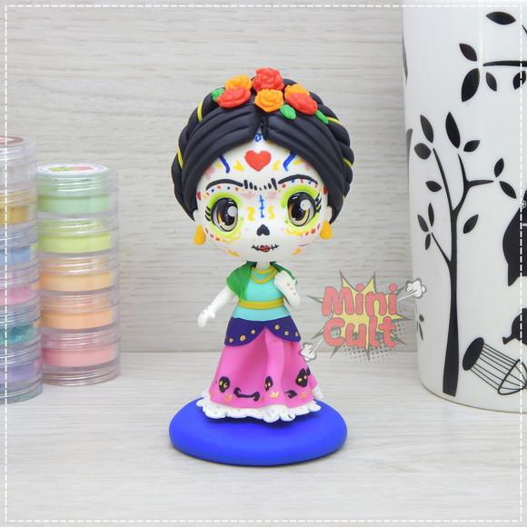 Mini Cult Frida Kahlo Catrina / Dia de Los Muertos