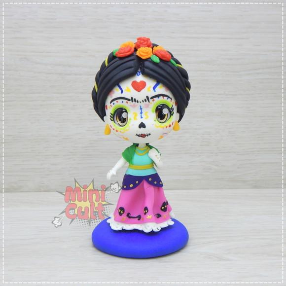 Mini Cult Frida Kahlo Catrina / Dia de Los Muertos