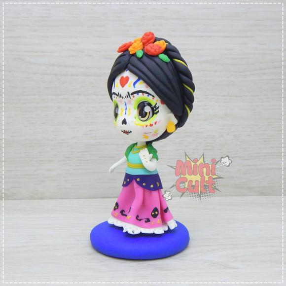 Mini Cult Frida Kahlo Catrina / Dia de Los Muertos