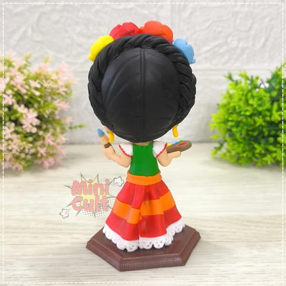 Mini Cult Frida Kahlo com Pincel e Godê