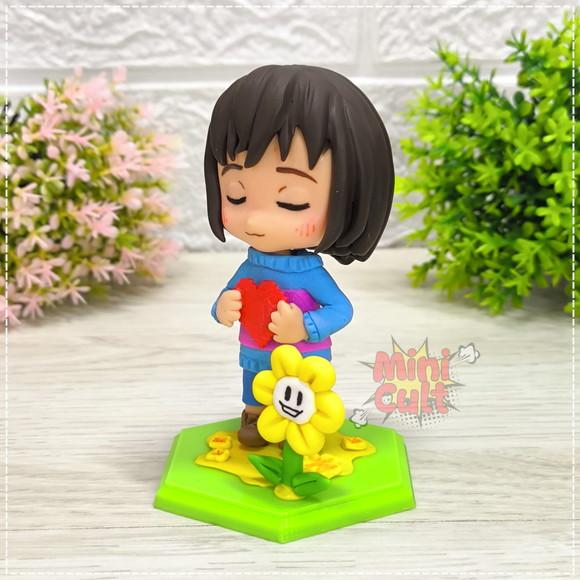 Mini Cult Frisk + Flowey - Undertale