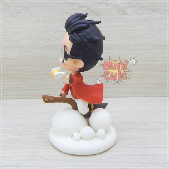 Mini Cult Harry Potter Jogando Quadribol
