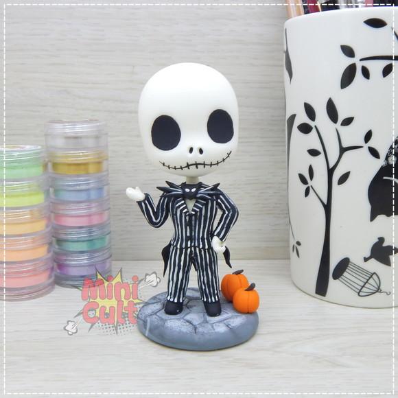 Mini Cult Jack Skellington - O Estranho Mundo de Jack (Tim Burton