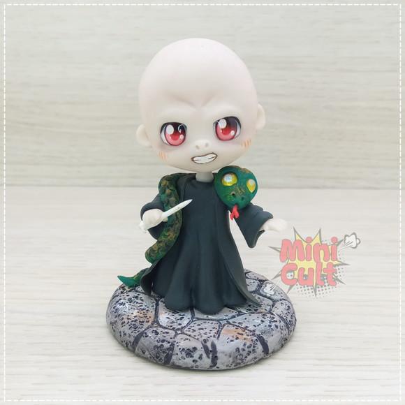 Mini Cult Lord Voldemort com Nagini - Harry Potter