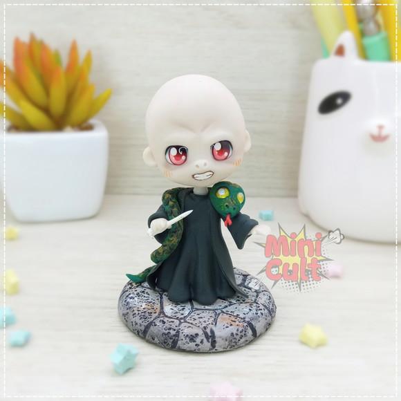 Mini Cult Lord Voldemort com Nagini - Harry Potter