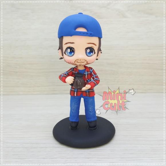Mini Cult Luke Danes Servindo Café - Gilmore Girls