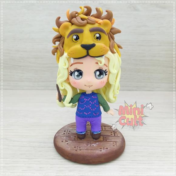 Mini Cult Luna Lovegood com Chapéu de Leão - Harry Potter