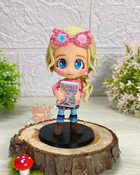 Mini Cult Luna Lovegood com o Pasquim - Harry Potter