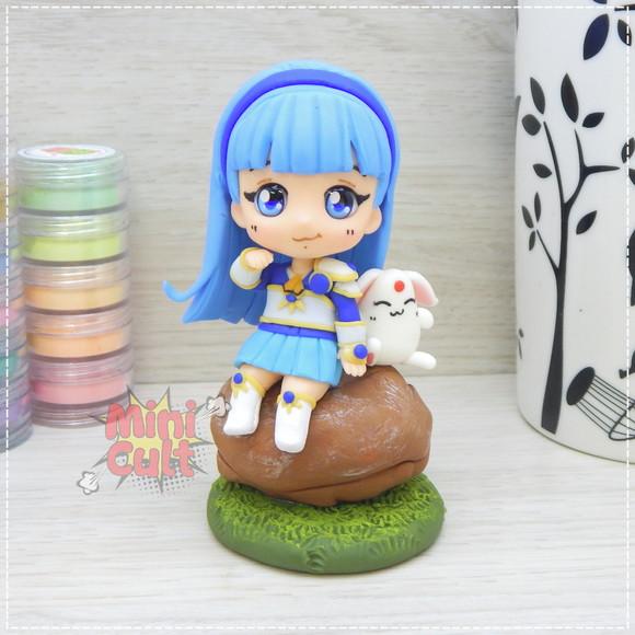 Mini Cult Marine + Mokona - Guerreiras Mágicas de Rayearth