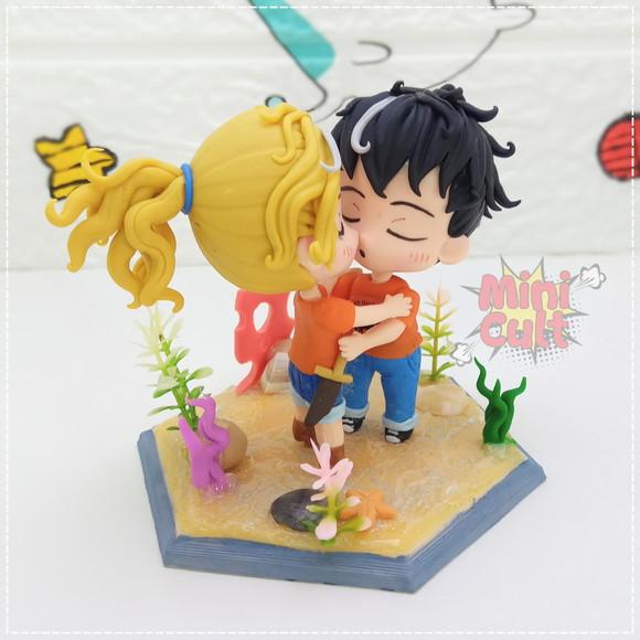 Mini Cult Percy e Annabeth na Água - Percy Jackson