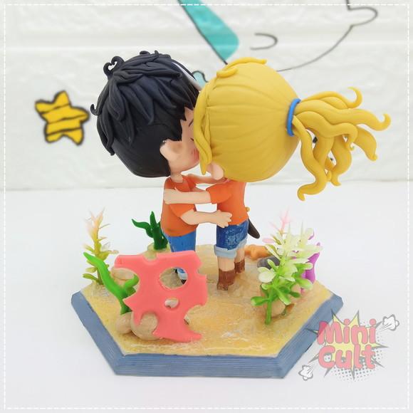 Mini Cult Percy e Annabeth na Água - Percy Jackson
