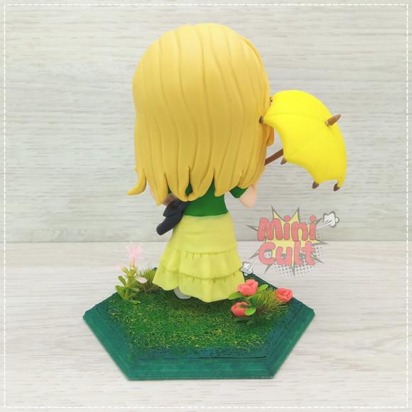 Mini Cult Personalizado com Guarda-chuva Amarelo