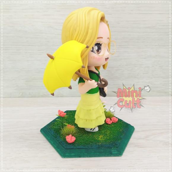 Mini Cult Personalizado com Guarda-chuva Amarelo