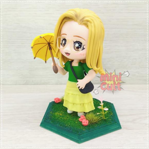 Mini Cult Personalizado com Guarda-chuva Amarelo