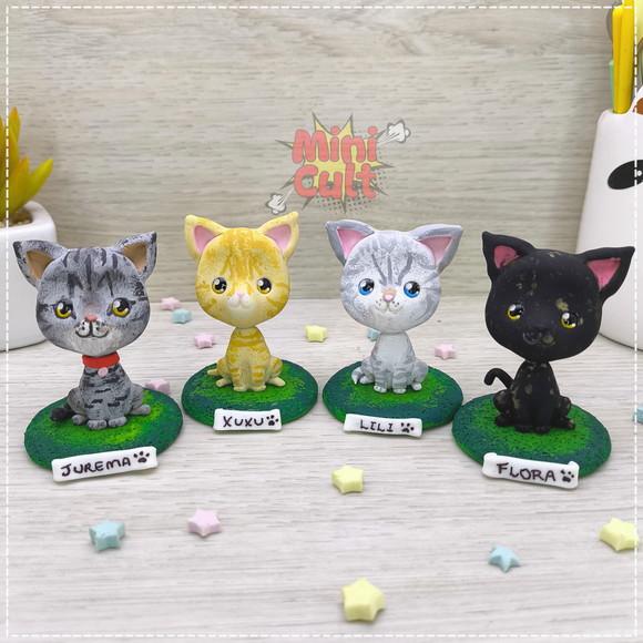 Mini Cult Pet Personalizado - Gatinho