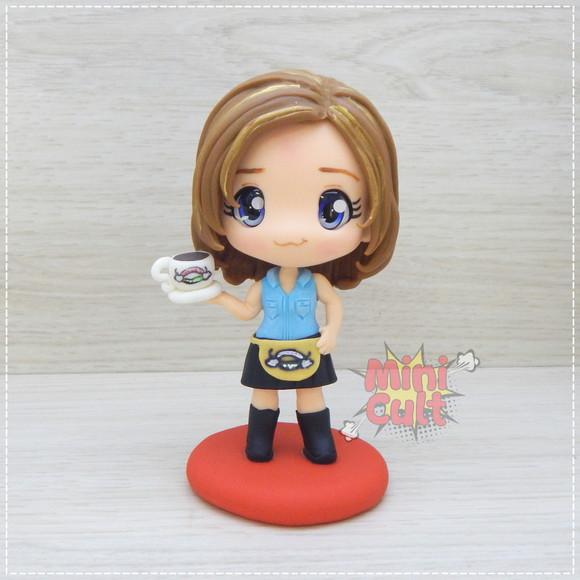 Mini Cult Rachel Green Servindo Café - Friends