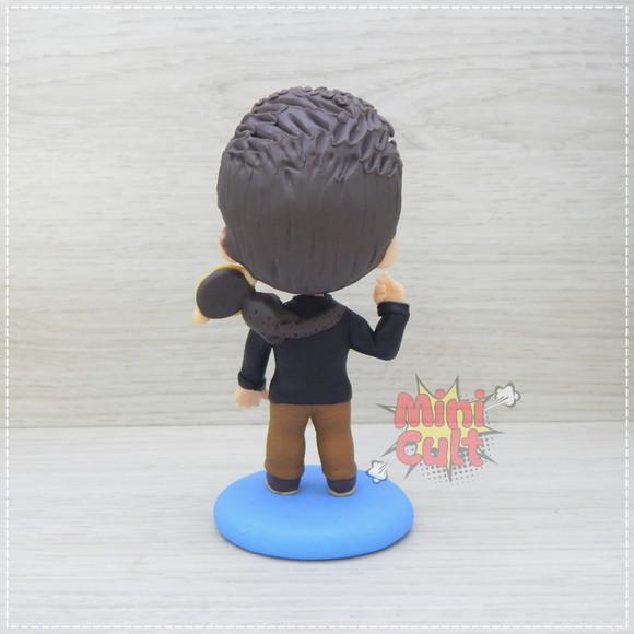 Mini Cult Ross Geller e Marcel - Friends