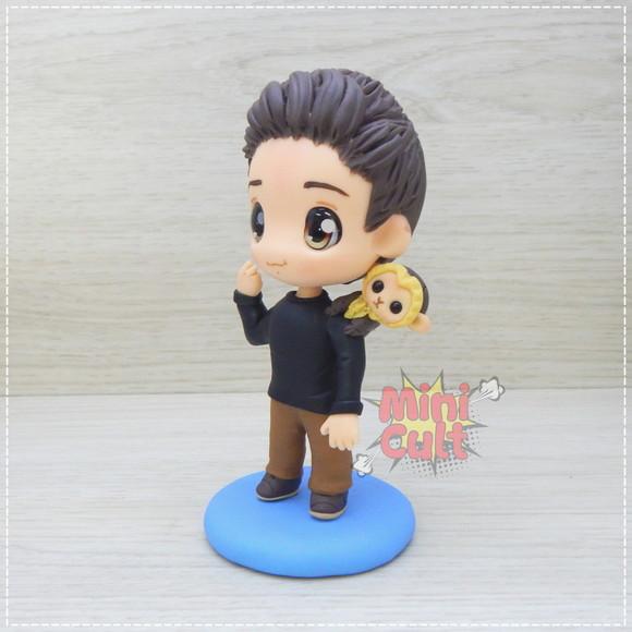Mini Cult Ross Geller e Marcel - Friends