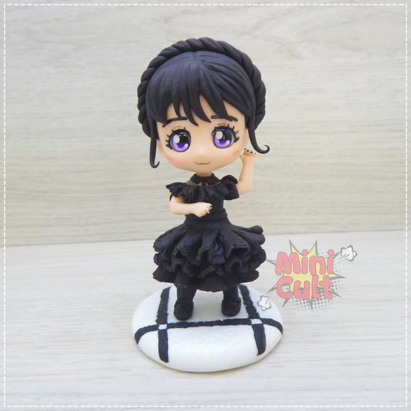 Mini Cult Wandinha Addams na Cena de Dança - Wednesday